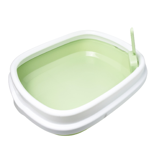 펫도매,[바바펫] 오픈형 네모 화장실 (청록색)