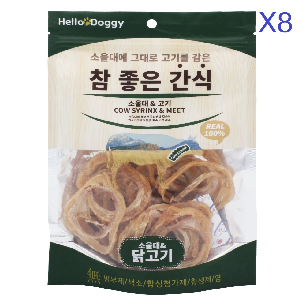 [참좋은간식-8팩상품] 소울대&닭고기 (80g)