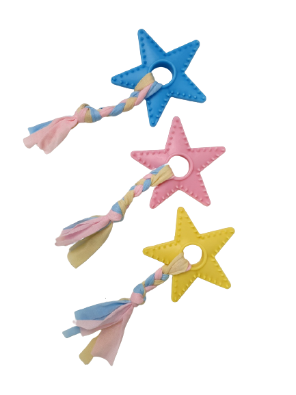펫도매,[바바펫] TPR 치실 이갈이 장난감 (4종 3색상)