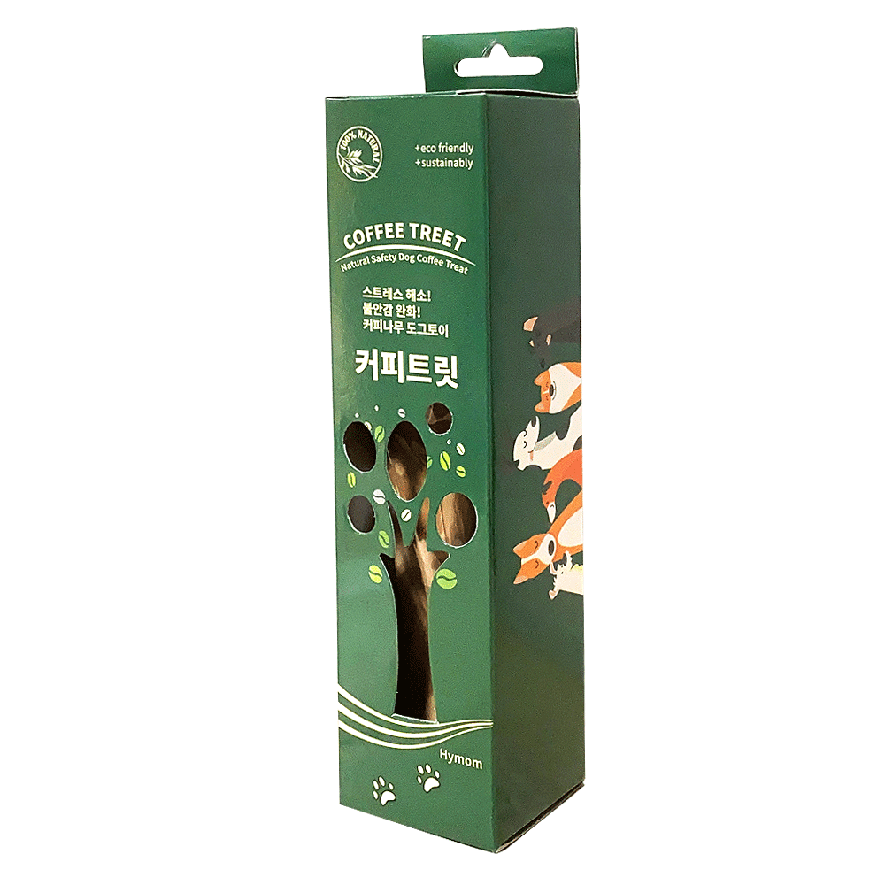 펫도매,[커피트릿] 자연그대로 커피나무 우드스틱 이갈이 장난감 (XL)