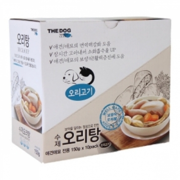 펫도매,[더독] 오리탕 (1박스/150gx10개)