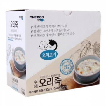 펫도매,[더독] 오리죽 (1박스/150gx10개)