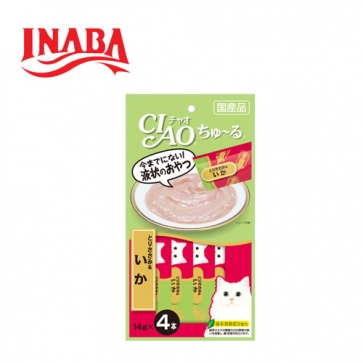 펫도매,[이나바] 챠오츄루SC-79/닭가슴살+오징어 (1봉/14g*4p)
