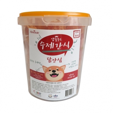 펫도매,[앱솔루트] 수제 통간식 (닭안심/300g)