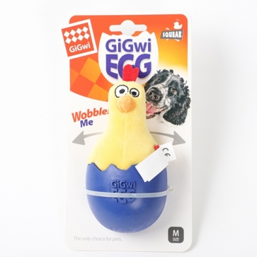 펫도매,[GIGWI/긱위] 치킨오뚜기 (삑삑이) 장난감(8130)
