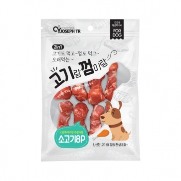 펫도매,[고기랑 껌이랑] 소고기 (8p)