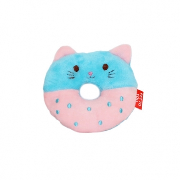 펫도매,[우쭈쭈] 큐티도넛 삑삑이 장난감 (고양이)
