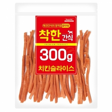 펫도매,[착한간식] 치킨슬라이스 (300g)