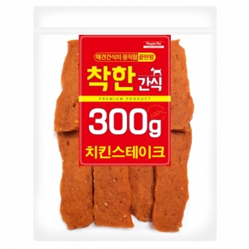 펫도매,[착한간식] 치킨스테이크 (300g)