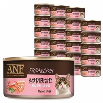 펫도매,[ANF] 고양이캔 (참치&게맛살/95gx24개)
