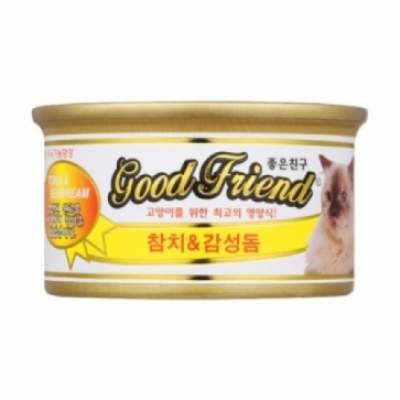 펫도매,[굿프랜드] 고양이캔/참치&감성돔 (1박스/85gx24개)