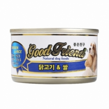 펫도매,[굿프랜드] 강아지캔/닭고기&쌀 (1박스/100gx24개)