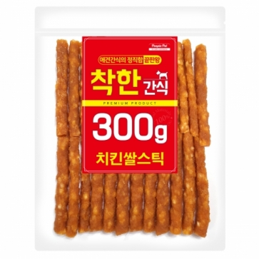 펫도매,[착한간식] 치킨쌀스틱 (300g)